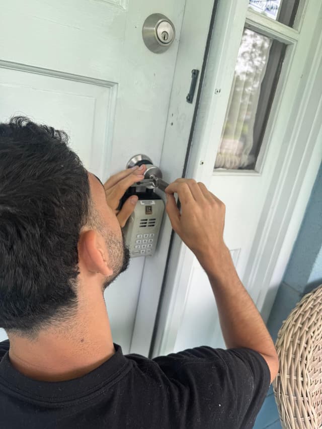 Professional lock installation